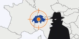 Switzerland targeted by foreign intelligence services – cyber espionage illustration